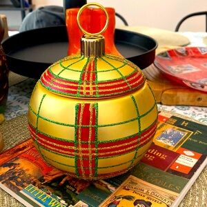 Christmas Ornament Jar